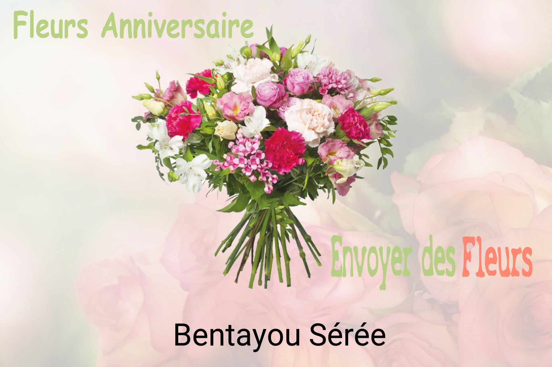 Bouquet de fleurs d’anniversaire livré à Bentayou-Sérée