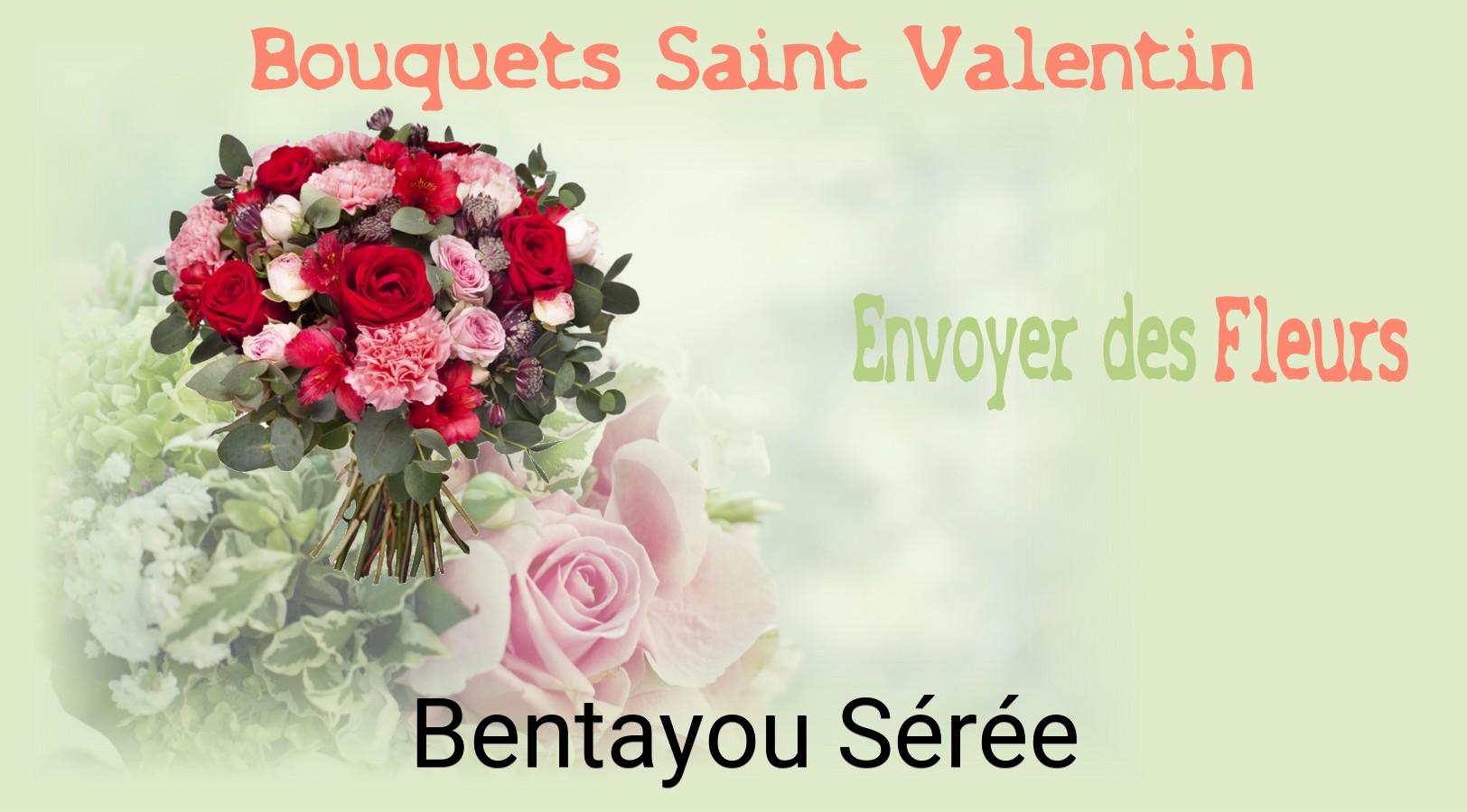 Roses de Saint-Valentin livrées à Bentayou-Sérée